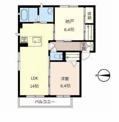シャーメゾン小阪本町 間取り