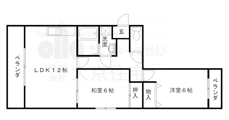 コーポ小川 間取り
