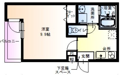 フジパレス若江岩田Ⅱ番館 間取り