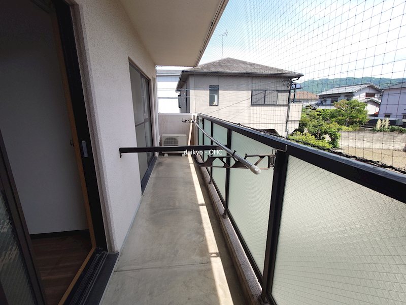 アプトシティ八尾  ベランダ