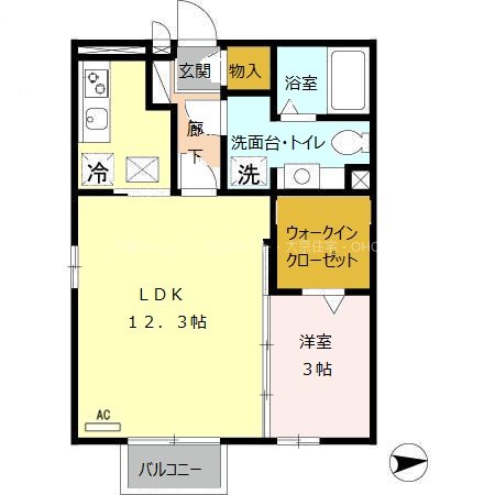 メゾンカムス 間取り