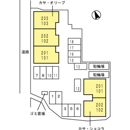 コマツ ローズスクエアー カサ・オリーブ その他