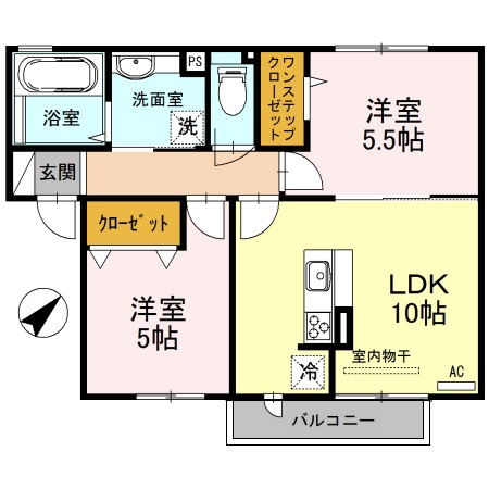 ベルデュール 間取り