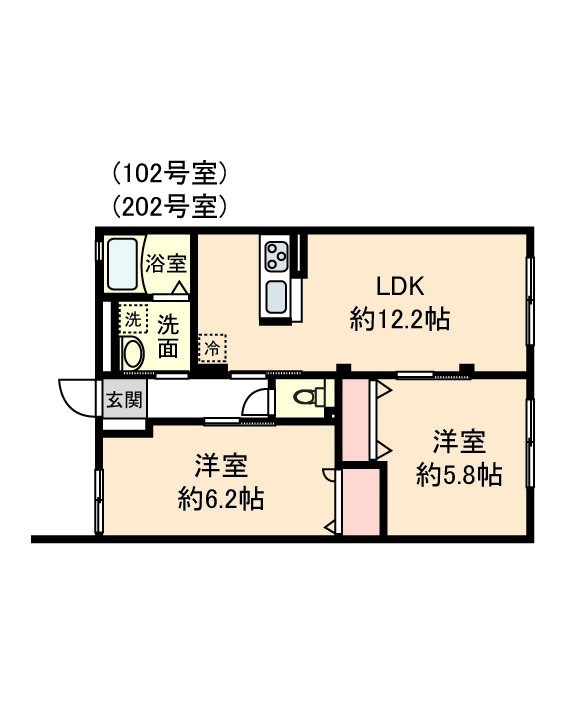 メゾンオーク 間取り