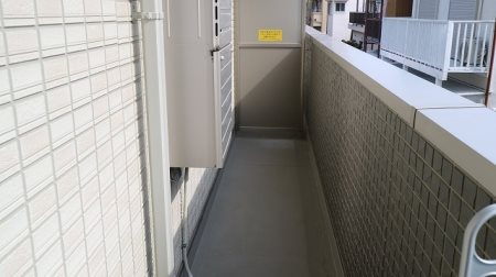 セジュール東太子 ベランダ