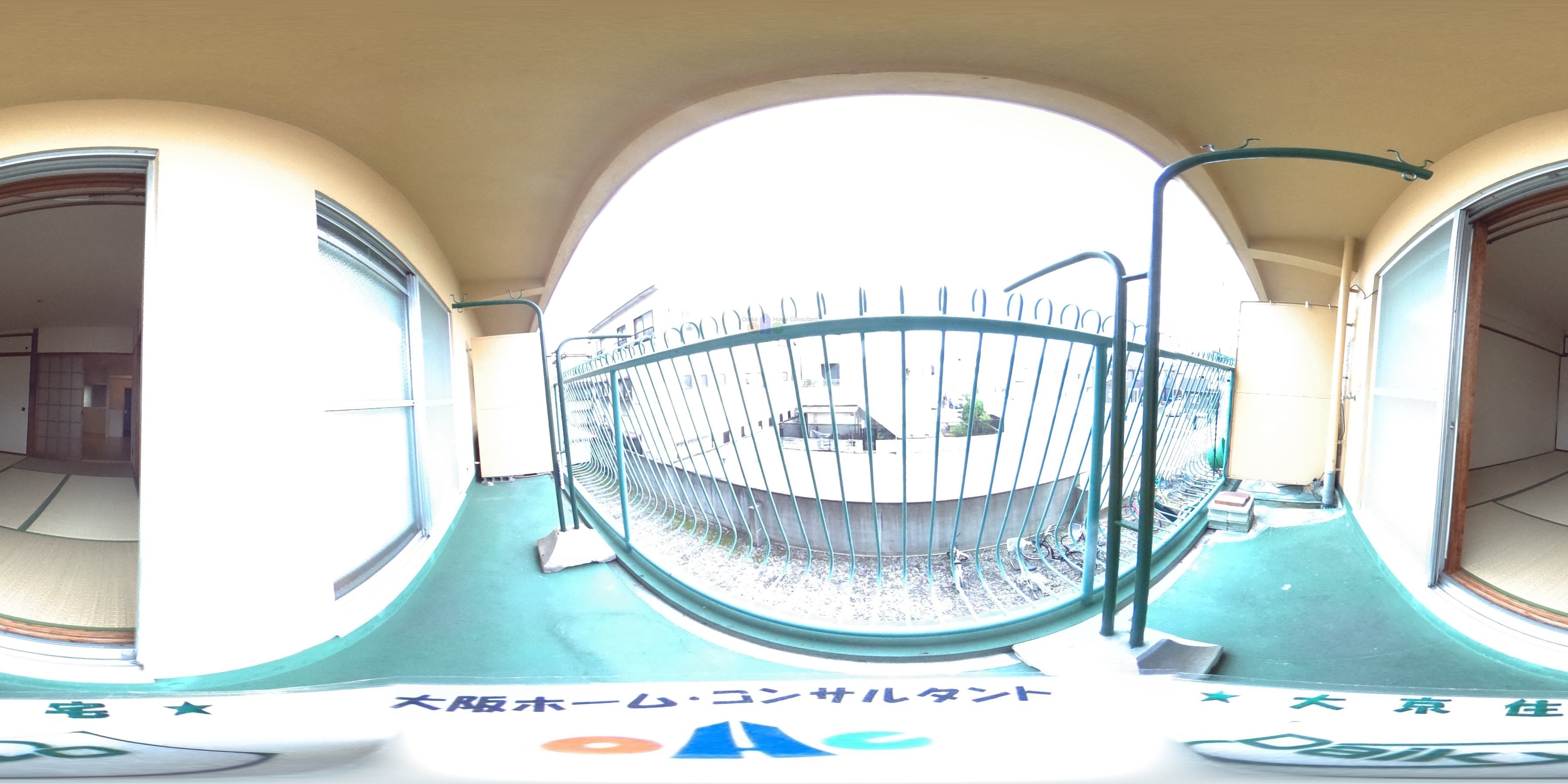 ストークマンション八尾  ベランダ