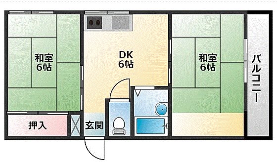 プレアール竹渕東 間取り
