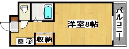 リトルパレス  間取り