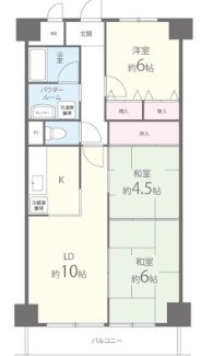 タウンコート咲久良 間取り