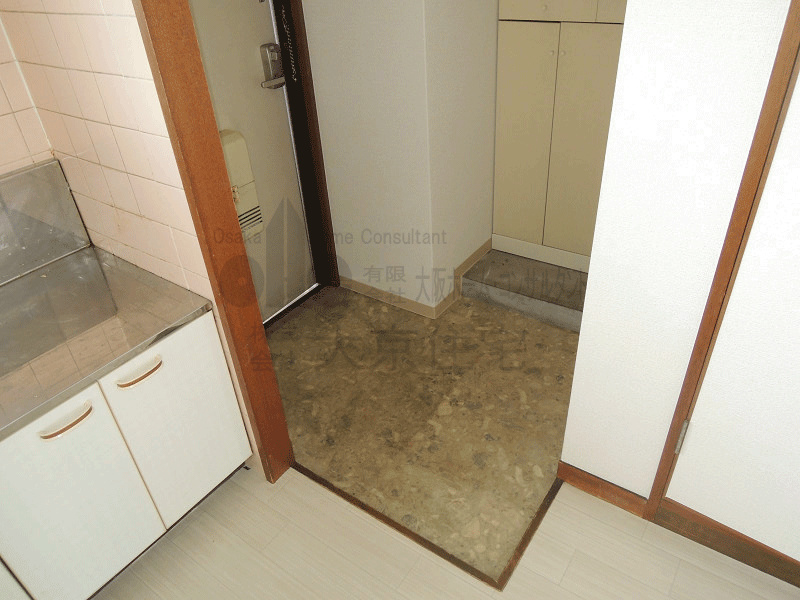 コーポ上之島 玄関