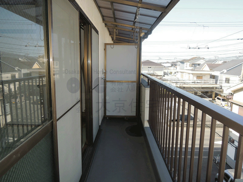 コーポ上之島 ベランダ