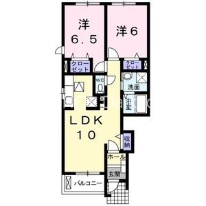 エスポワールⅡ　　（沼） 間取り