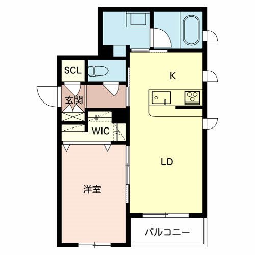  シャーメゾン　美登  間取り