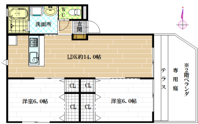 カサブランカウエスト 間取り