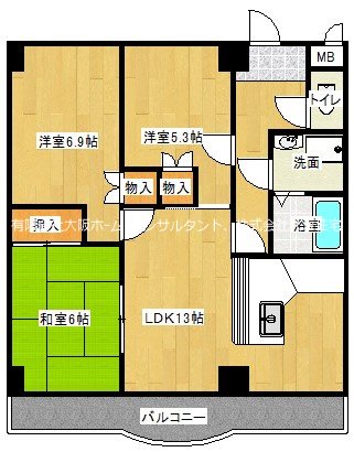 ココ川崎 間取り