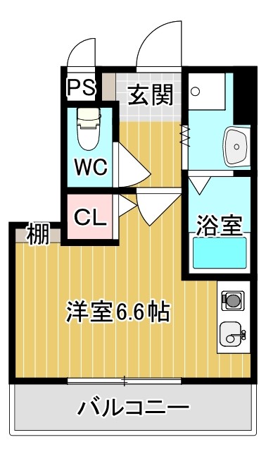 C.REST八尾（クレスト八尾） 間取り