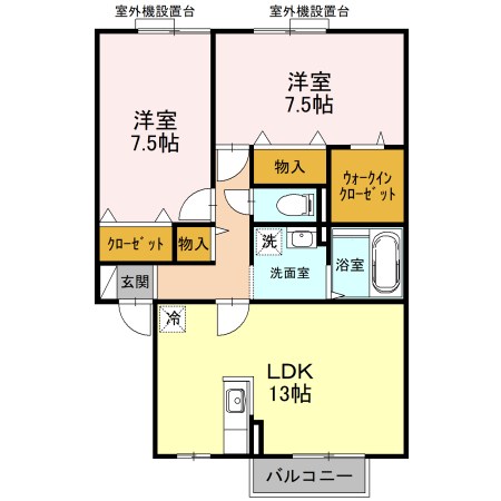ヴィラージュ 間取り