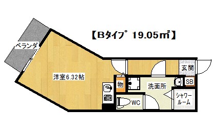 アムールみのりⅤ 間取り