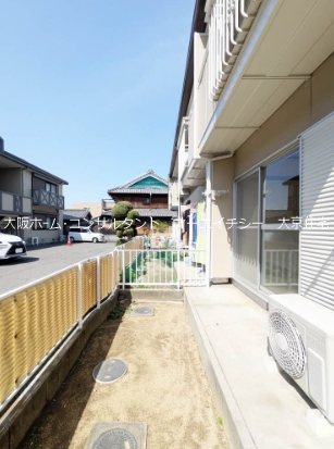 ハイツ左近　 ベランダ