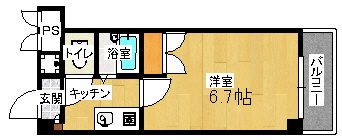 ピアパーク高美  間取り