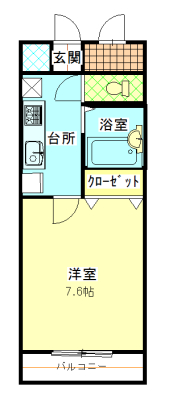 ヴィラハピネス 間取り