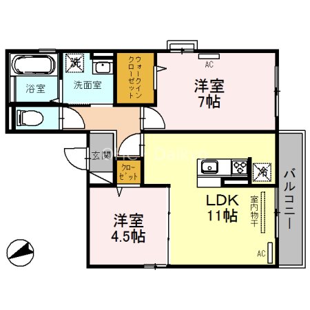 桜collina 間取り