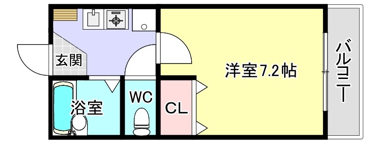チェリーハイツ宮町 間取り
