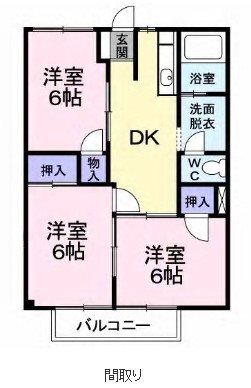 高安グリーンハイツ 間取り