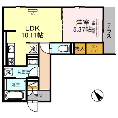 グランアクア 間取り