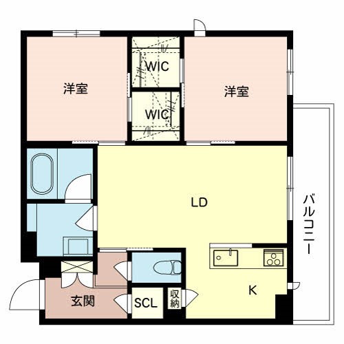 メゾンドプレズィール 間取り