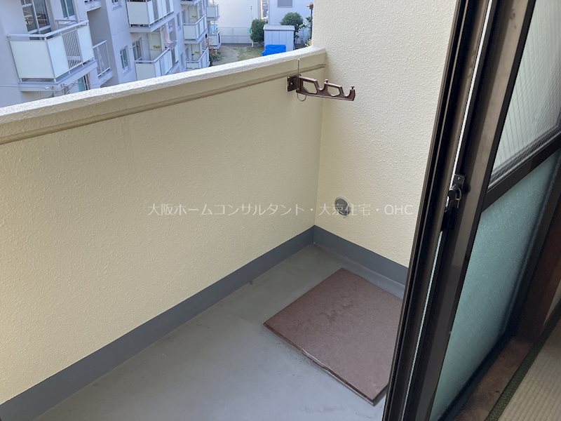 カサクレスト ベランダ
