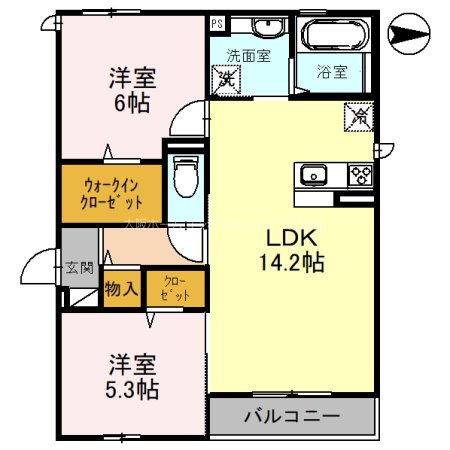 カーサ　ベルシー 間取り