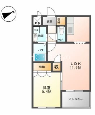 フローラ久宝寺 間取り