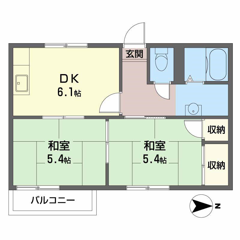 タウニー山本 間取り