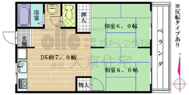 メゾン平野 間取り