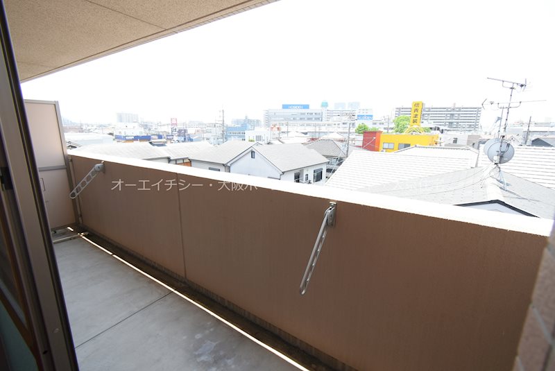 リバーサイド金岡六番館 ベランダ