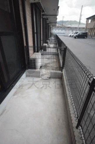 フジパレス弓削 ベランダ