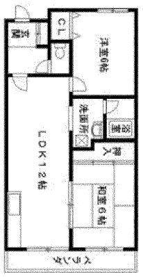久宝寺西田マンション 間取り