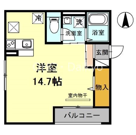 スカイフィールドC棟  間取り