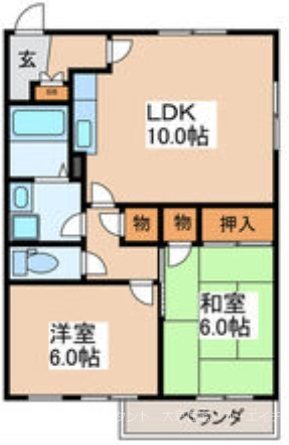 メゾン信貴 間取り