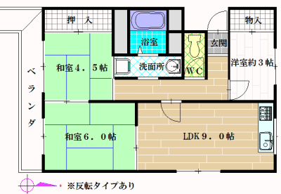 シャルマンコート種田 間取り