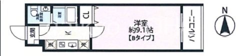ヒルズ八尾本町 間取り