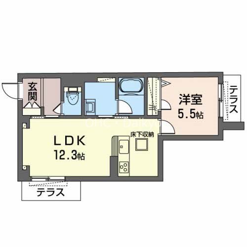 シャーメゾン福久 間取り