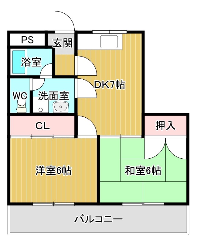 アクティ金田 間取り