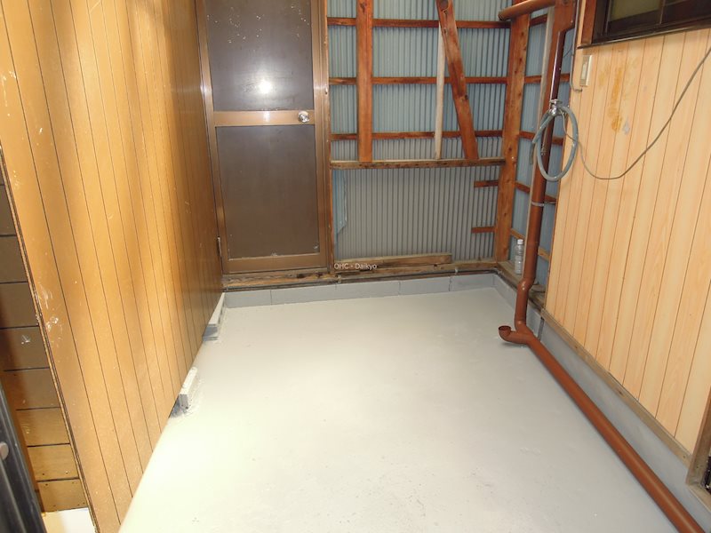 南本町4丁目平屋  ベランダ