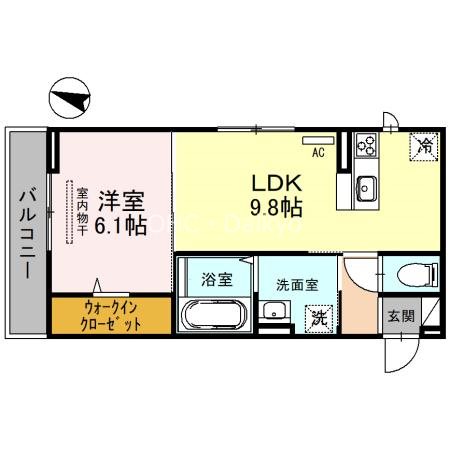 セジュール山本南 間取り