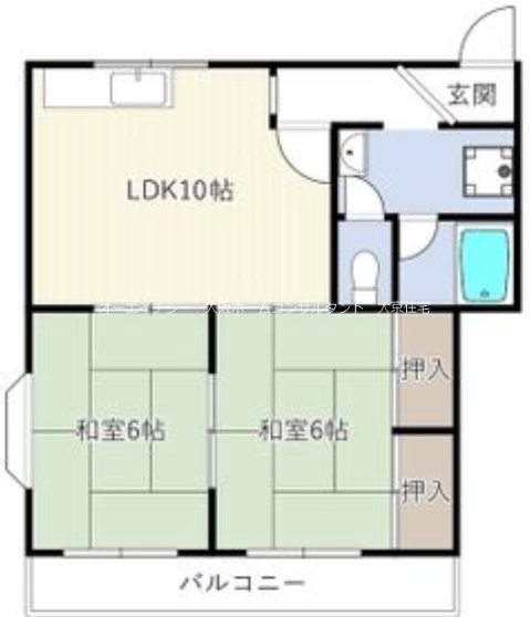 ビートル山本北Ｅ 間取り