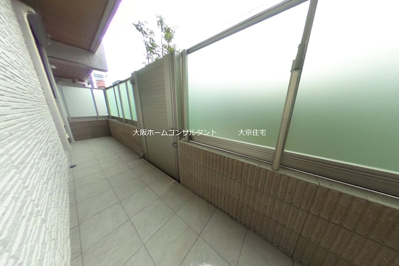 シャーメゾンシエル ベランダ