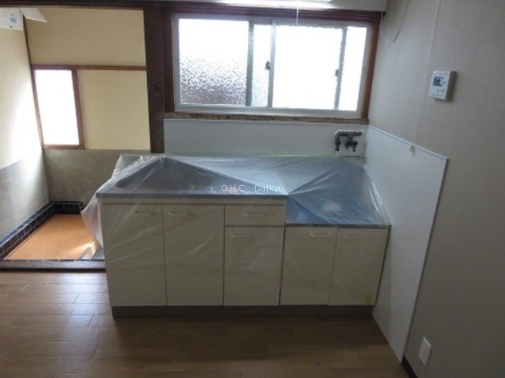 福万寺貸家 キッチン