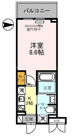 M'sマンション長栄寺 間取り